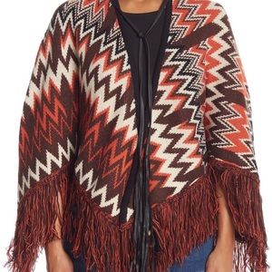 Vertigo Women’s Knit Poncho size S/M